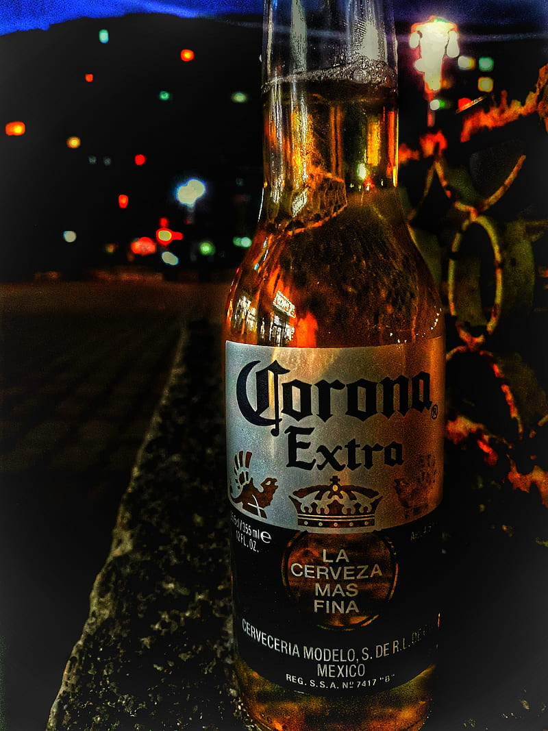 Corona, cerveza, botella, luces, noche, tequila, Fondo de pantalla de  teléfono HD | Peakpx