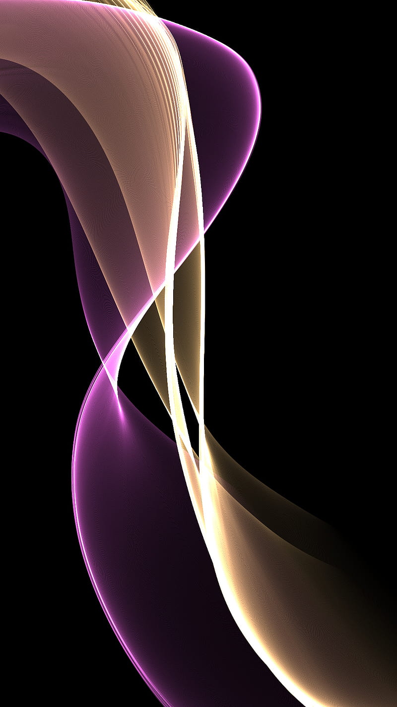 Abstract 5, black, purple, tan, HD phone wallpaper