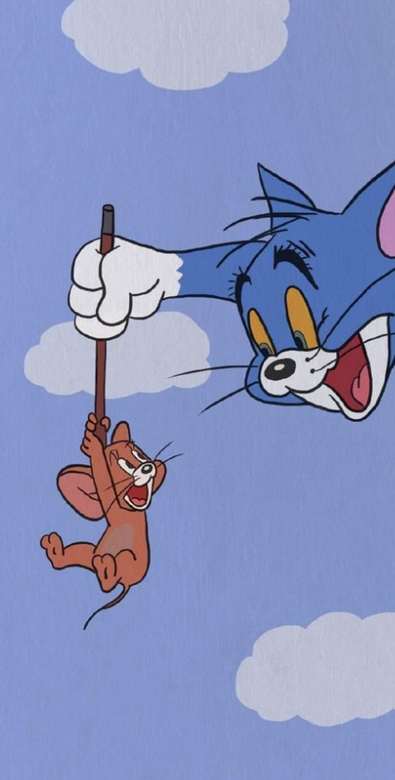Tom and Jerry, adventure, bajka, cartoon, HD phone wallpaper