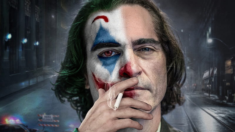 Joker Smoking , joker-movie, joker, superheroes, supervillain, behance, HD wallpaper