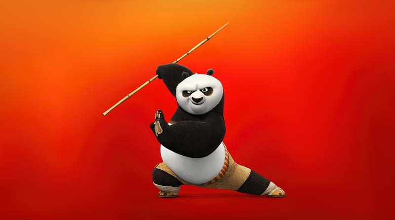 Kung Fu Panda 4 Movie 2024 Ultra, Cartoons, Kung Fu Panda, Panda, Movie, animated, 2024, KungFuPanda, KungFu, HD wallpaper