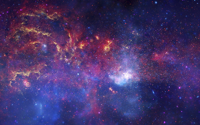 Vibrant galactic stellar evolution-Classic High Quality, HD wallpaper