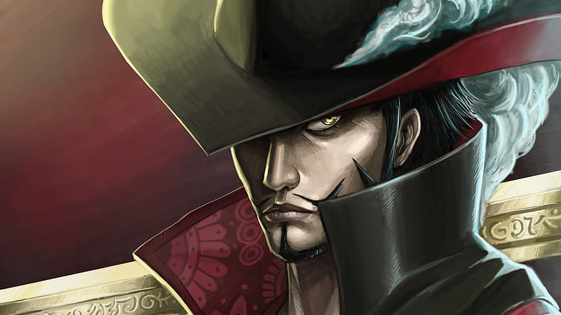 One Piece Shanks With Hat And Sword Anime, HD wallpaper