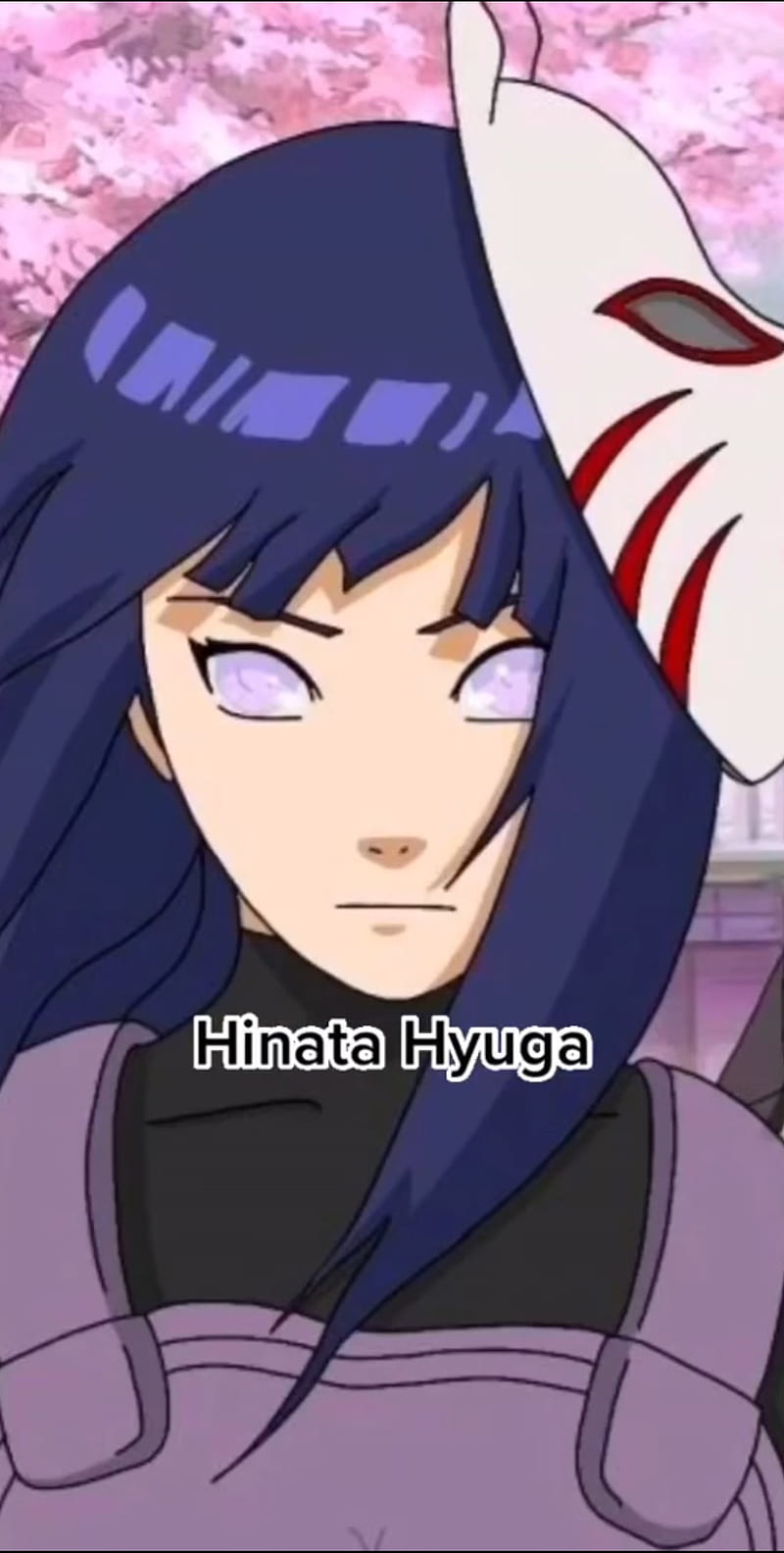 Hinata hyuga, eye, head, Naruto, anbu, anime, HD phone wallpaper