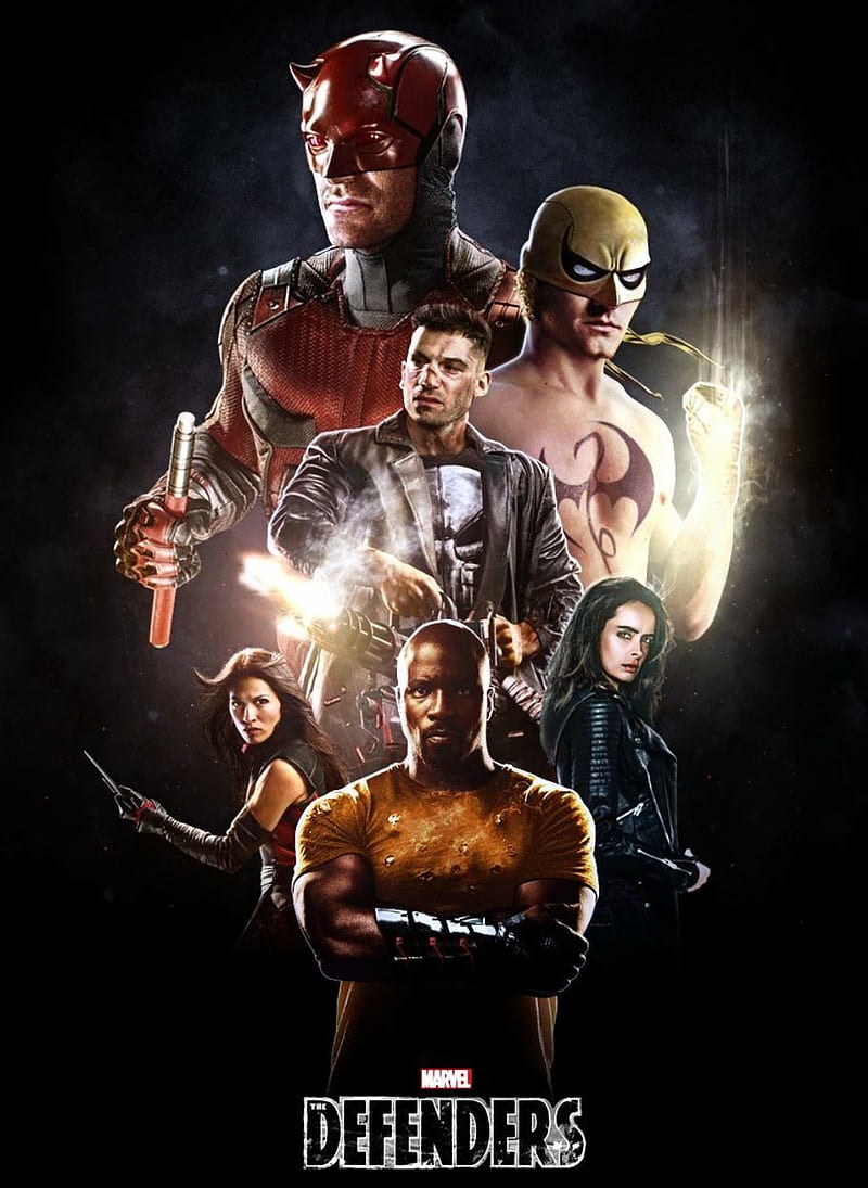 Defenders X Punisher, daredevil, iron fist, jessica jones, luke cage, HD  phone wallpaper | Peakpx