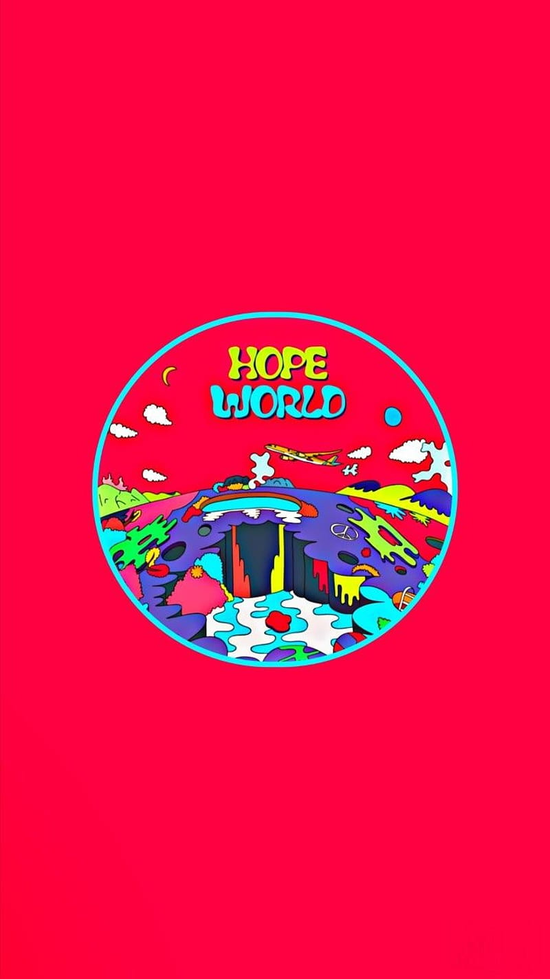 Hope world, jhope, kpop, HD phone wallpaper