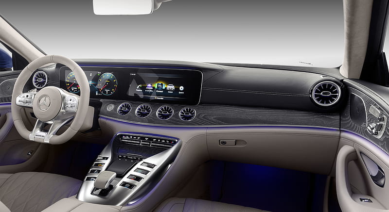 worship Graze The sky 2019 Mercedes-AMG GT 63 S 4MATIC+ 4-Door Coupe - Interior, Cockpit, car, HD  wallpaper | Peakpx