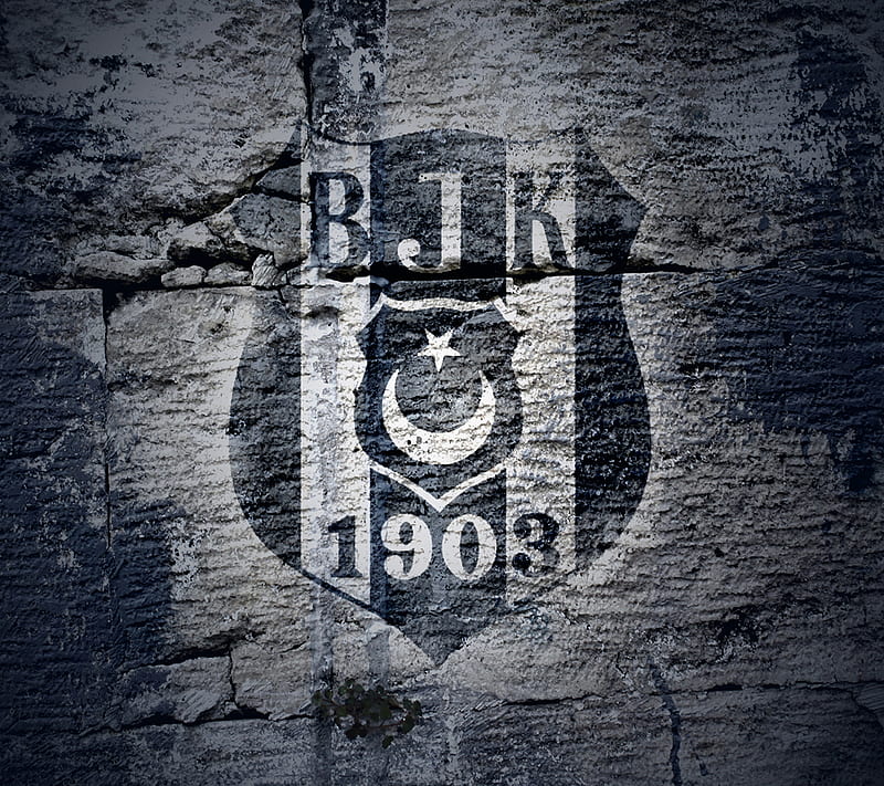 Besiktas - BJK, 1903, besiktas, white, bjk, black, eagle, kartal, turkiye, HD wallpaper