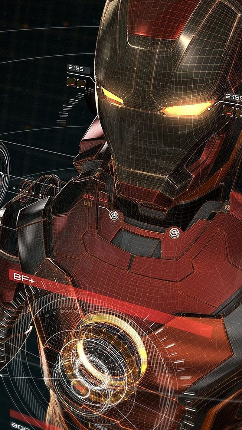 ironman, iron, man, HD phone wallpaper