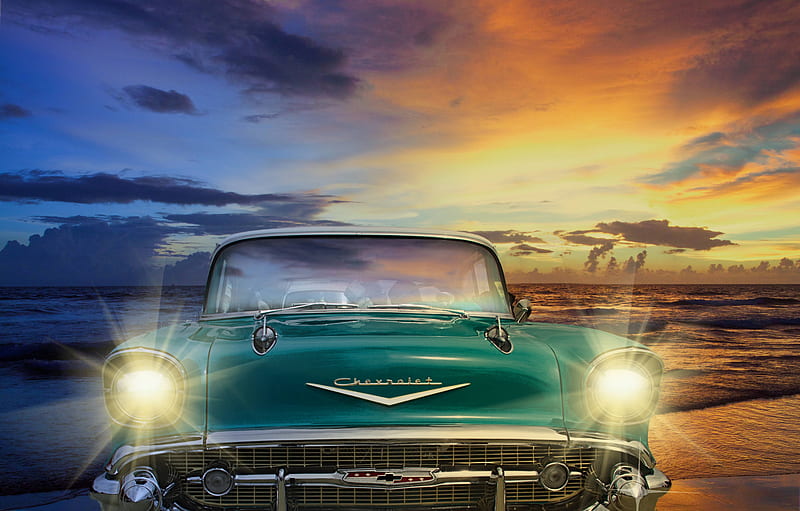 Chevrolet Old Retro Classic Vintage Car, chevrolet, carros, old, vintage, vintage-cars, HD wallpaper