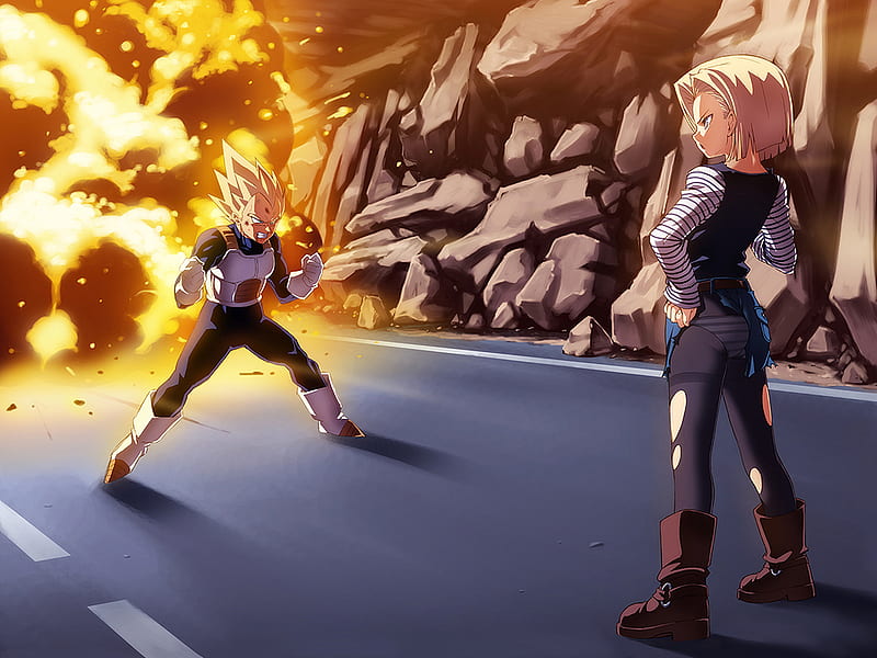 Android 18 - wide 7