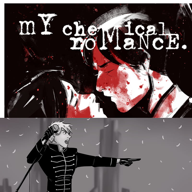 My Chemical Romance 6 MCR American Rock Band Poster Way Music Star Lyrics Photo