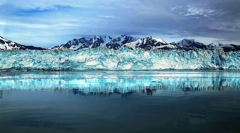 Alaska's Hubbard Glacier, Alaska, Ice, Glaciers, Nature, HD wallpaper