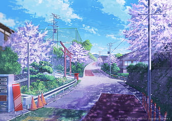 wallpaper for desktop, laptop  bl92-art-anime-japan-street-cute