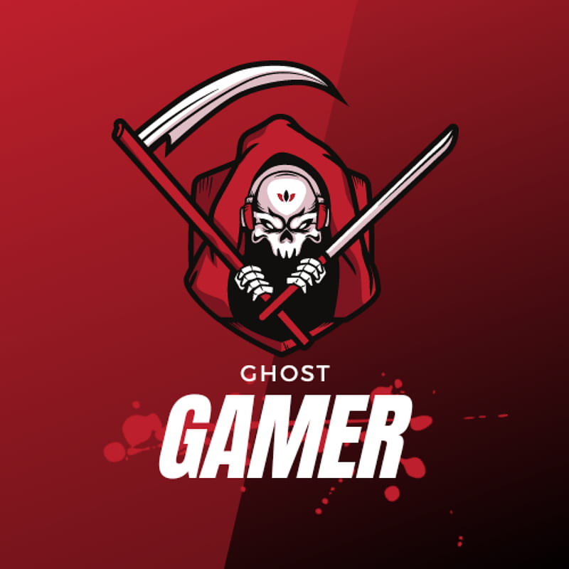 Ghost gamer, crimson, football, game, hayalet, man, one, oyun, punch, HD phone wallpaper