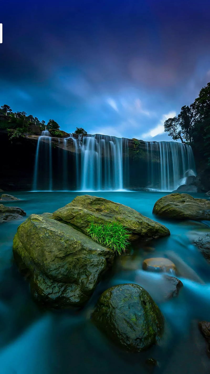 Magical waterfall, wonderful, HD phone wallpaper | Peakpx