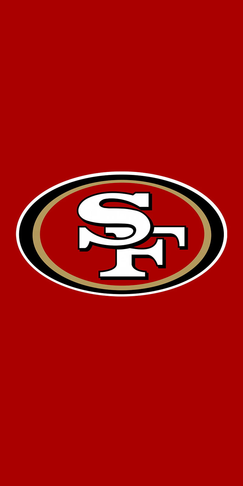 SF 49ers, nfl, football, logo, HD phone
