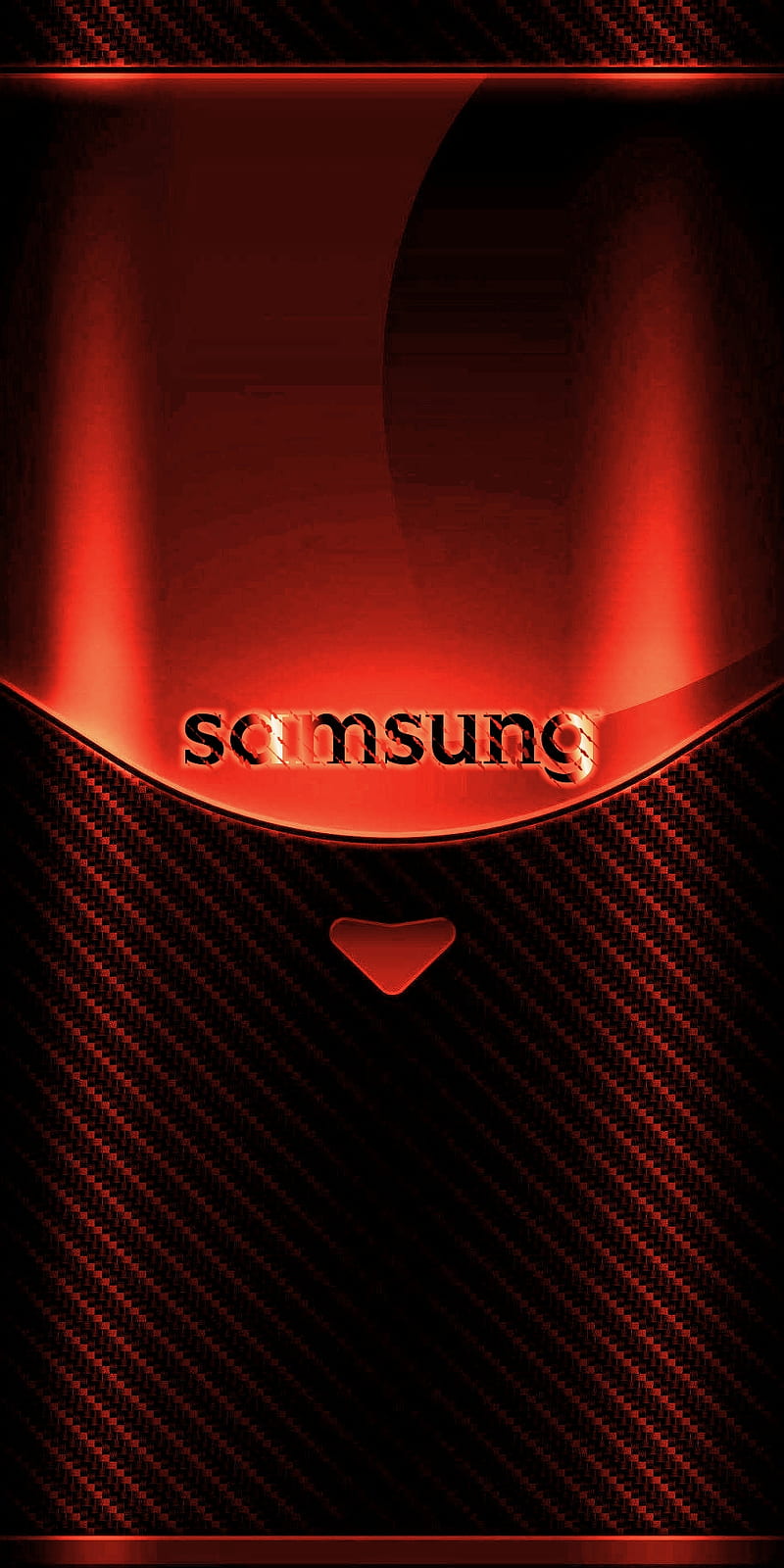Samsung, red, HD phone wallpaper