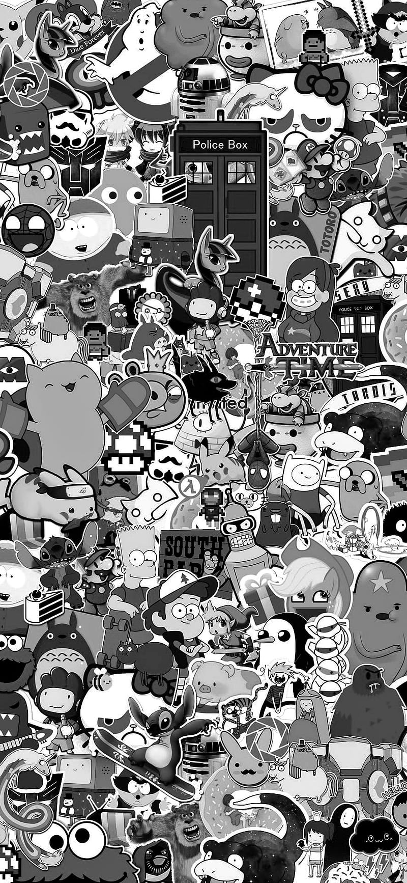cartoonwrf, doodle, paris, HD phone wallpaper