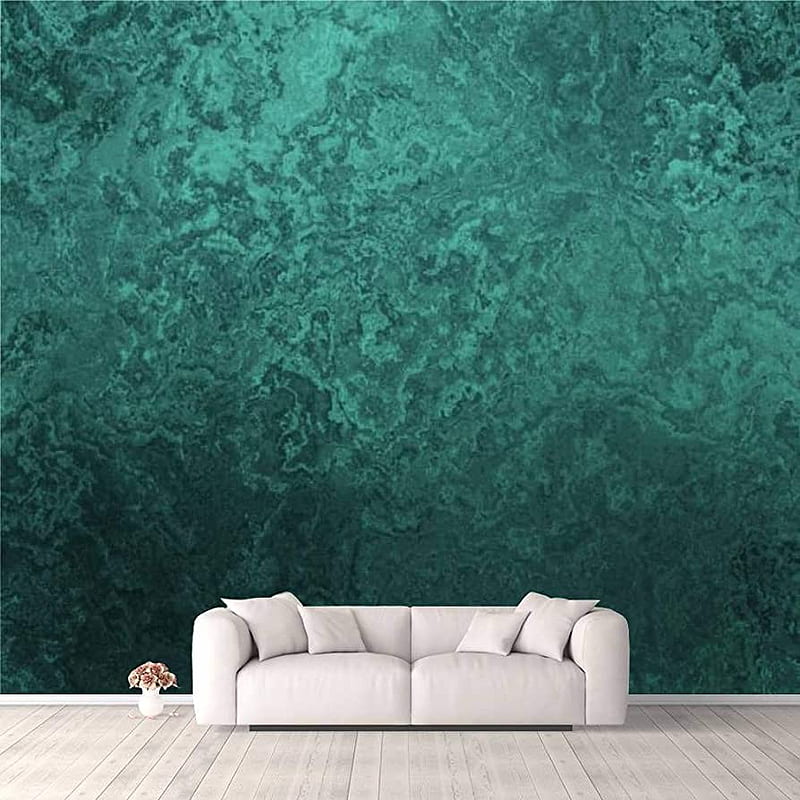 3D Teal Grunge Ombre Texture Mint Blue Green Pretty Background Dark Self  Adhesive Bedroom Living Room Dormitory Decor Wall Mural Stick and Peel  Background Wall Ceiling Wardrobe Sticker : Tools, HD phone