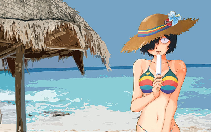 Anime Mysterious Girlfriend X HD Wallpaper by khetallarath