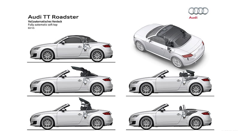 2015 Audi TT Roadster - Fully Automatic Soft Top , car, HD wallpaper