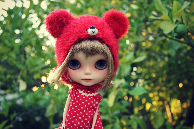 Cute baby doll, blurry, animation, fantasy girl, Fantasy, HD wallpaper |  Peakpx