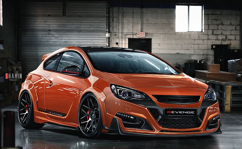 Opel, Car, Compact Car, Vehicles, Orange Car, Opel Astra, HD wallpaper