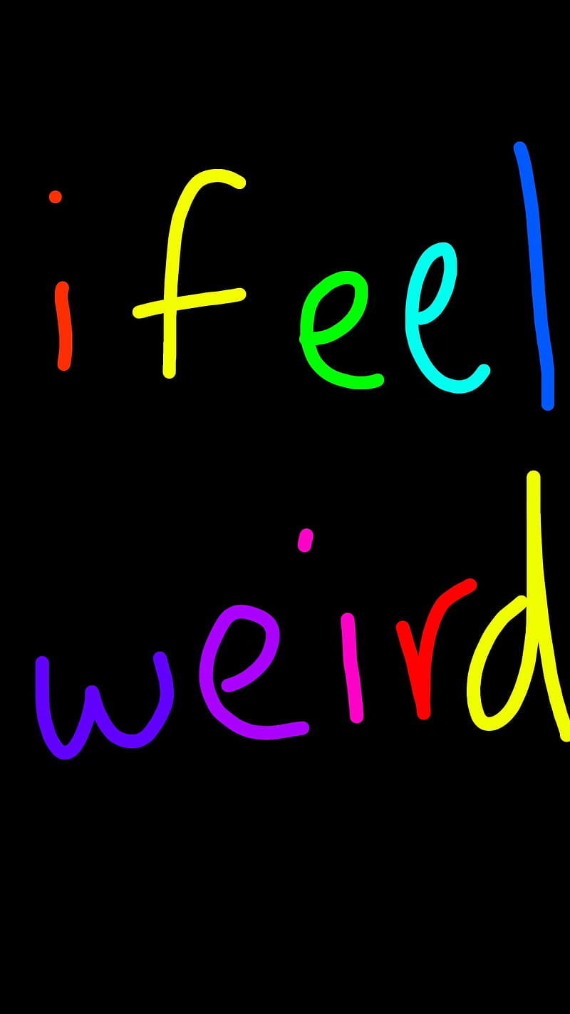 1080P free download | I feel weird, cool, simple, HD phone wallpaper