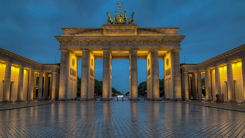 Berlin, Monuments, Statue, Monument, Germany, , Brandenburg Gate, HD wallpaper