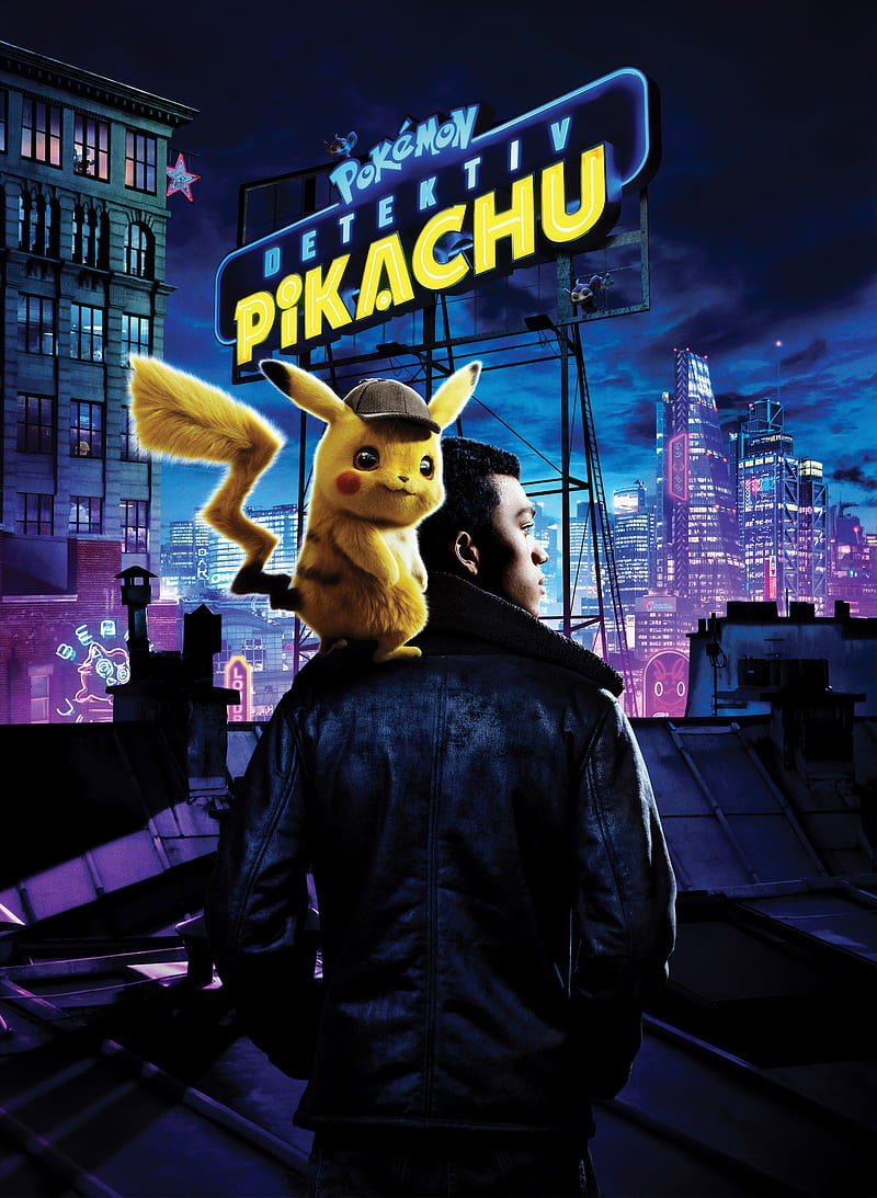pokemon detective pikachu, ryan reynolds, justice smith, Movies, HD phone wallpaper