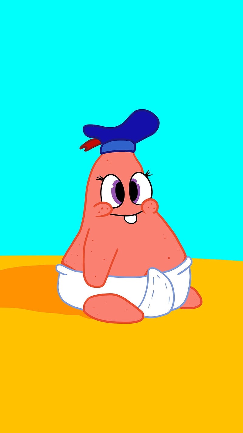 Baby Patrick, anime, arr, cartoon, drawing, nickelodeon, patrick,  spongebob, HD phone wallpaper | Peakpx