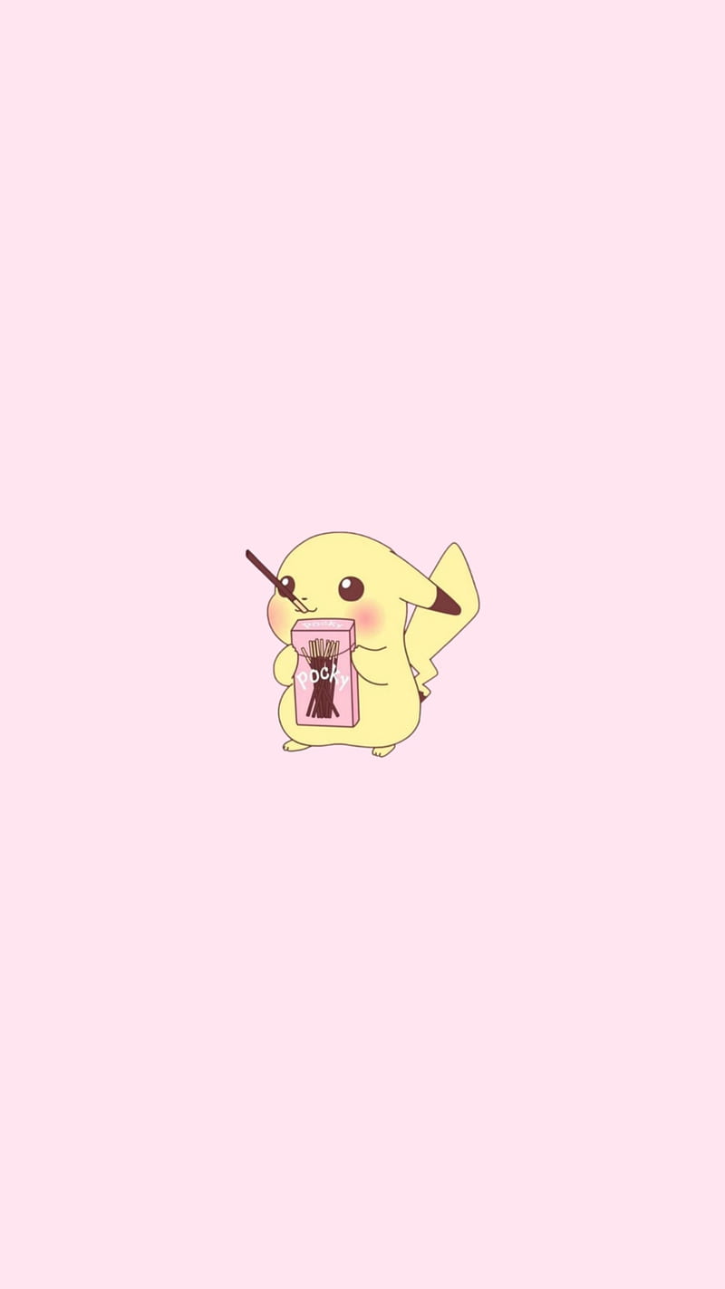 Pikachu Kawaii, với đôi má ửng hồng, đôi tai dài và nụ cười đáng yêu, sẽ làm tim bạn tan chảy. Hãy xem hình ảnh này để cảm nhận hết sự dễ thương của chú thỏ điện.