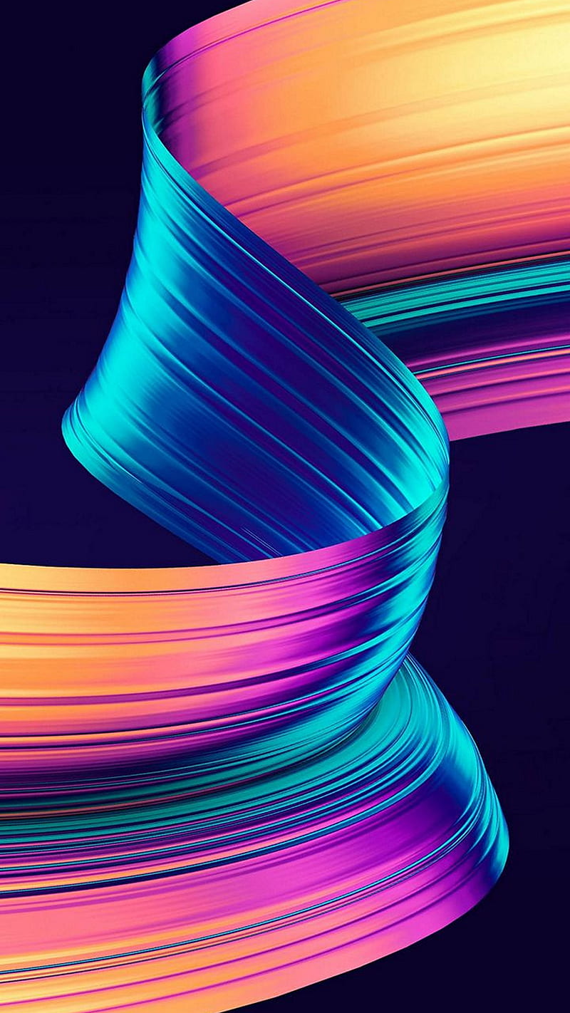 Color strip, abstraction, colorful, dark, wavy, HD phone wallpaper | Peakpx