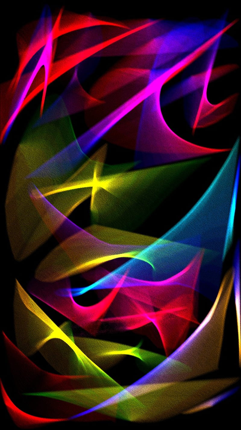 Neon Burst, colorful, bright, color, HD phone wallpaper