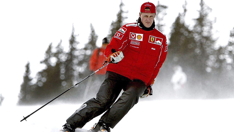 Michael Schumacher Is Snow Skiing Schumacher, HD wallpaper