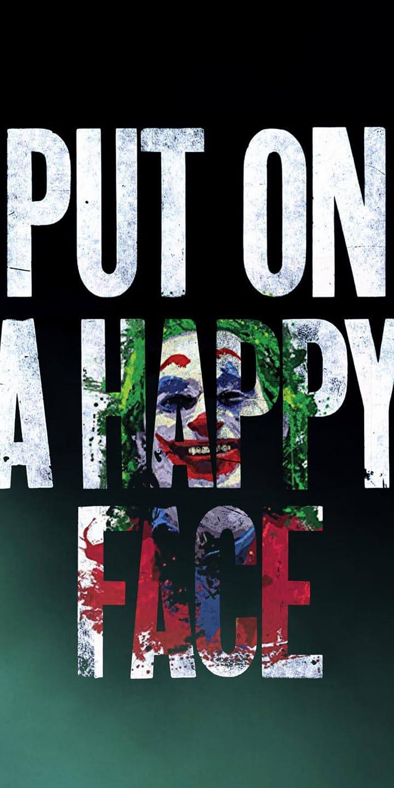 Joker, face, pit, happy, HD phone wallpaper
