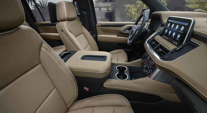 2021 Chevrolet Suburban - Interior, Front Seats , car, HD wallpaper
