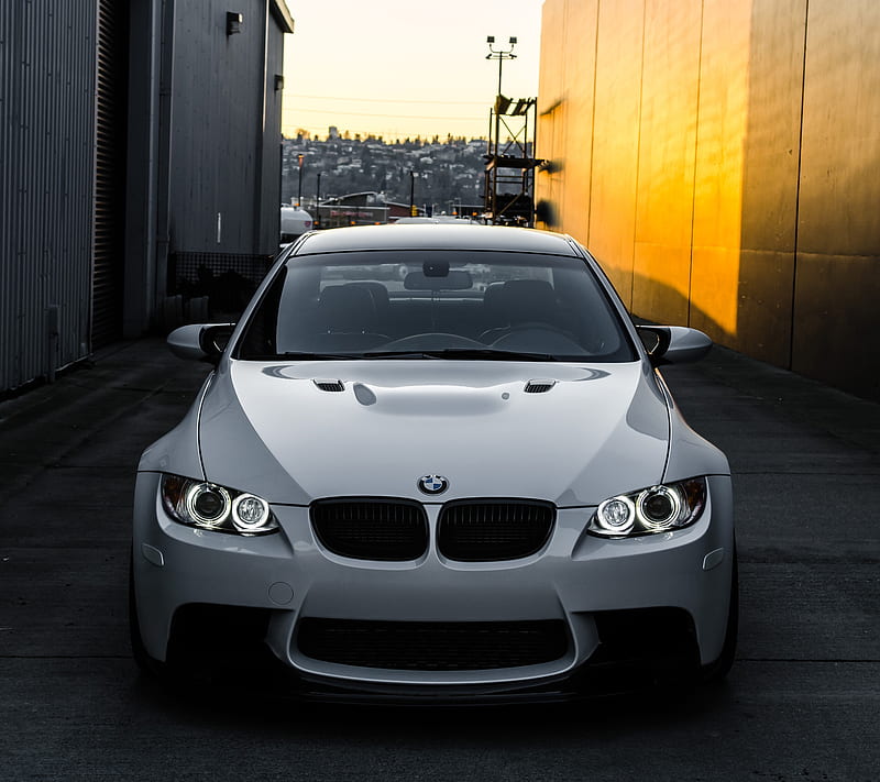 white bmw wallpaper hd