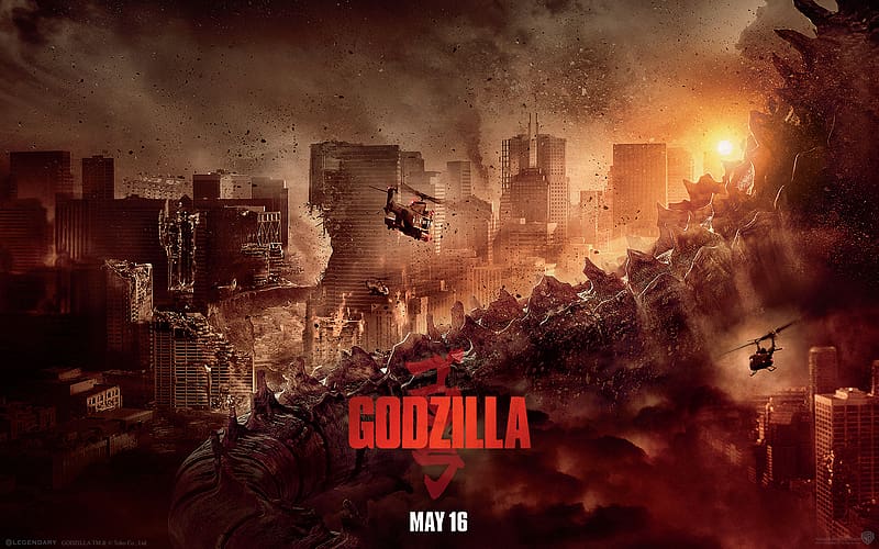 Movie, Godzilla, Godzilla (2014), HD wallpaper
