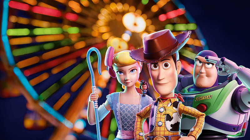 Toy story 4, amusement park, animation, Movies, HD wallpaper | Peakpx