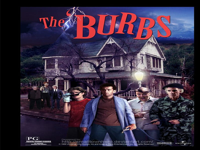 The Burbs, Comedy, Horror, Tom Hanks, HD wallpaper