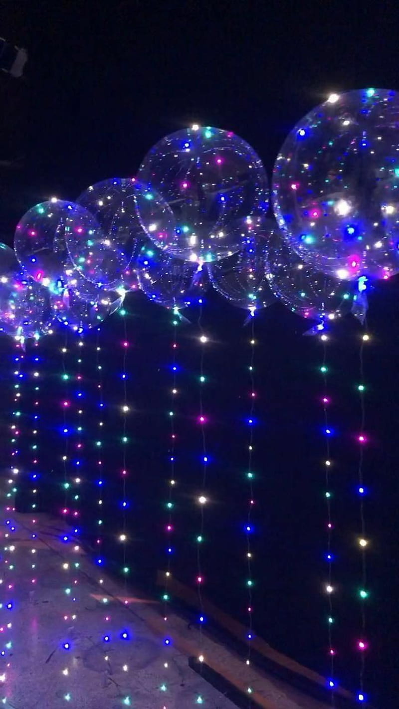 Sparkle Magic, balloons, birtay, blue, bubbles, glitter, pink, purple, HD phone wallpaper