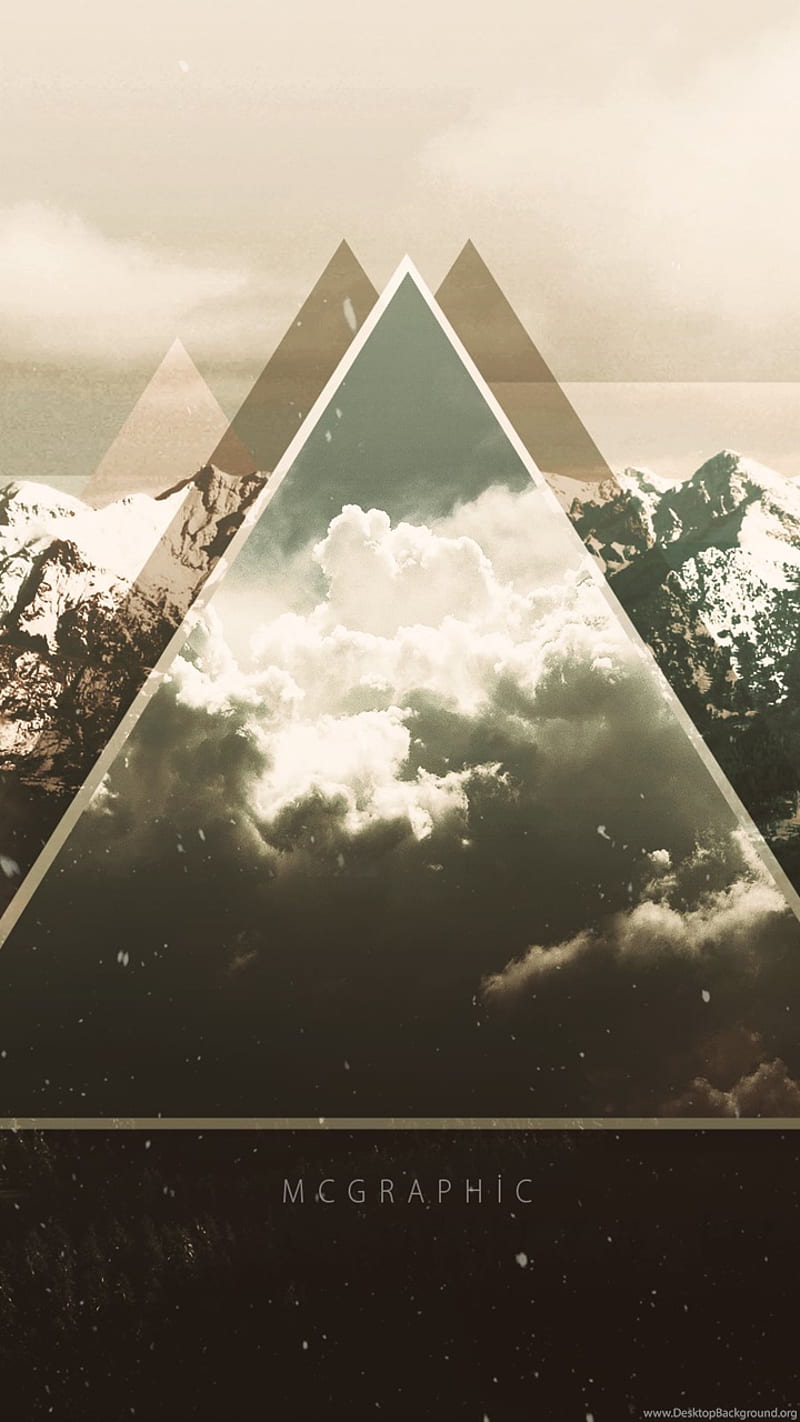 Hipster, bell, clouds, green, hipster, nature, triangle, HD phone wallpaper  | Peakpx