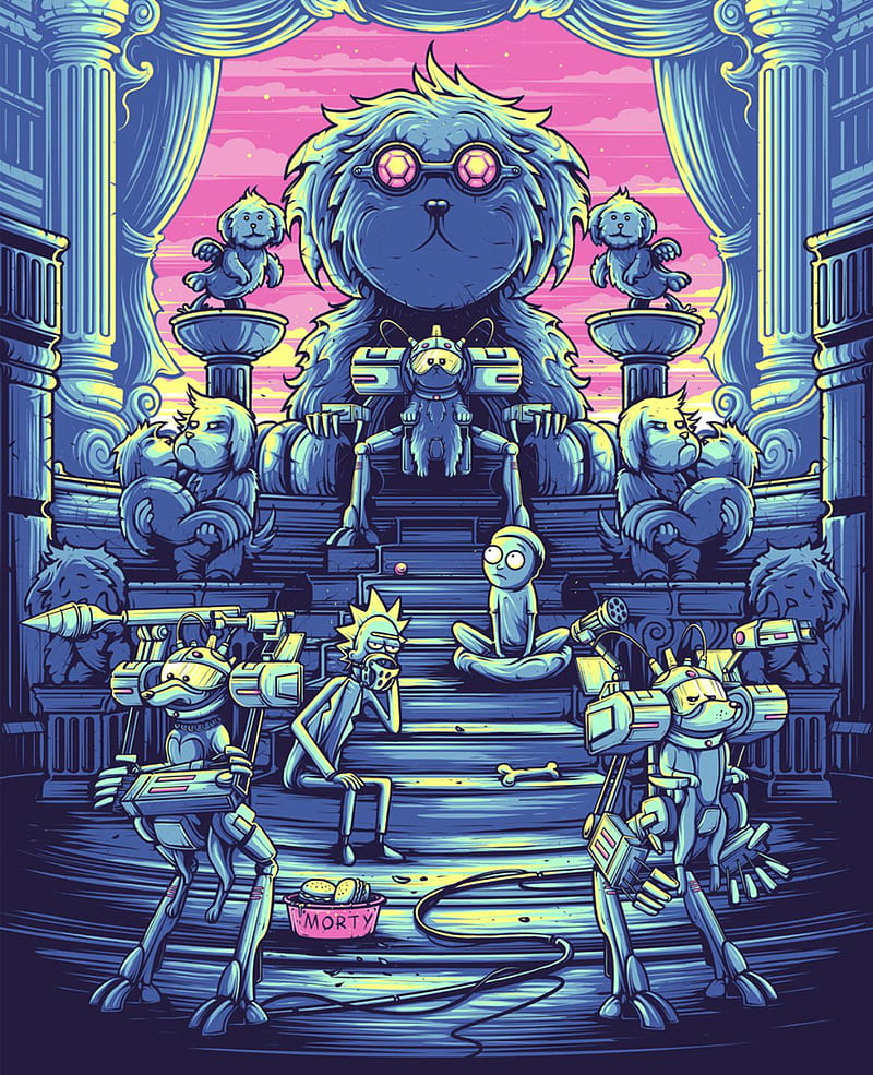 Rick and Morty Phone Wallpapers on WallpaperDog