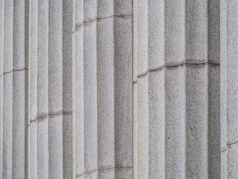 columns, architecture, concrete, texture, HD wallpaper