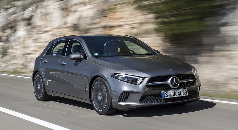 2019 Mercedes-benz A-class A180 D Progressive (color: Mountain Grey 