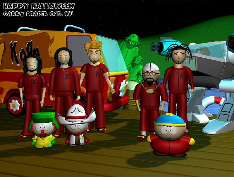 South Park, korn, cartman, stan, kyle, HD wallpaper