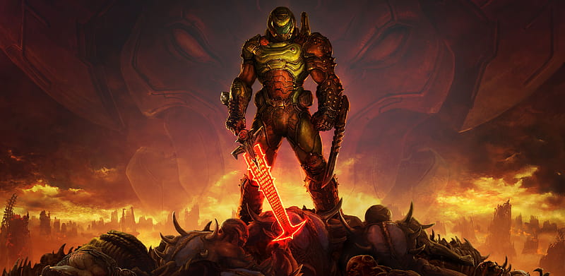 Doom Eternal , doom-eternal, 2020-games, games, doom, HD wallpaper