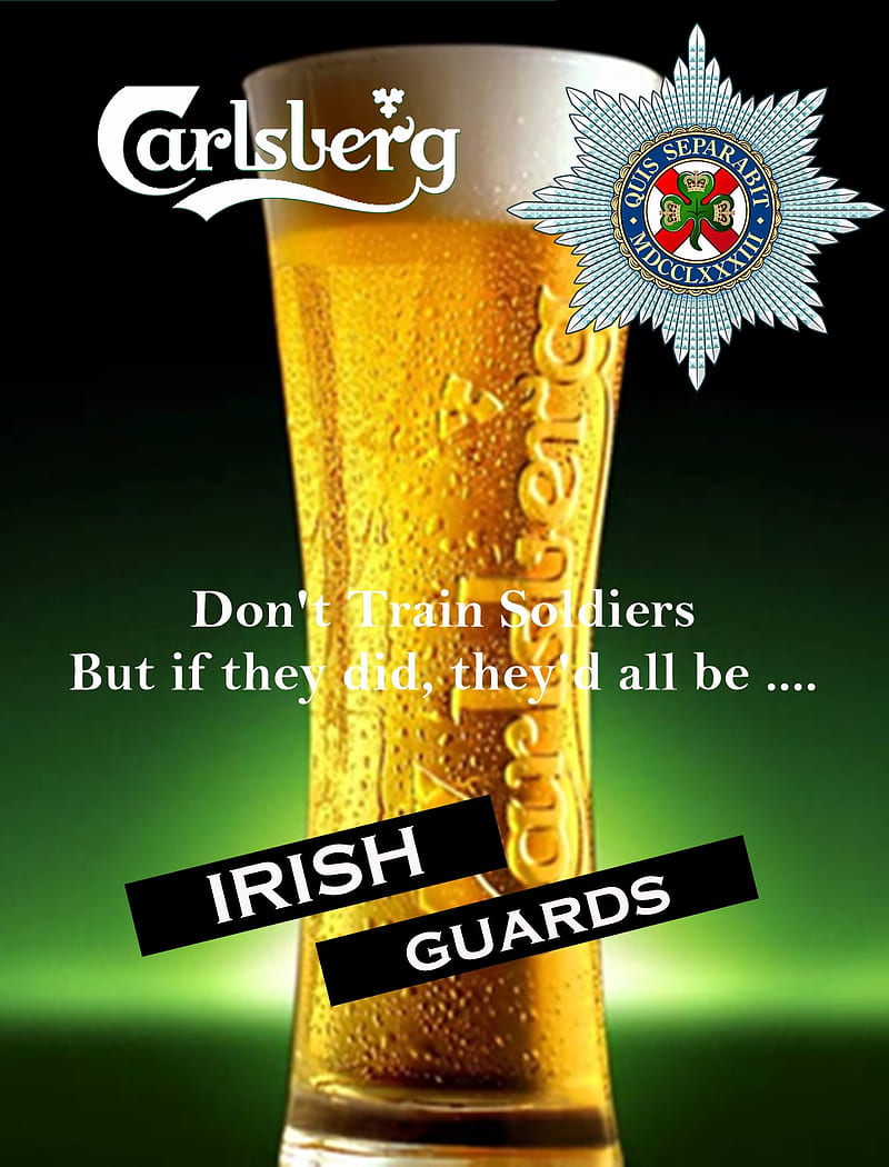 Irish Guards Car2, british army, irish guards, micks, HD phone wallpaper